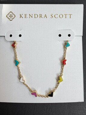 Kendra Scott Enamel Necklace & Bracelet